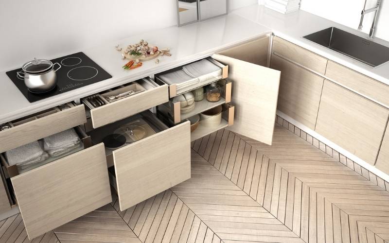 Zenity Design Luxembourg idée rénovation cuisine rangements